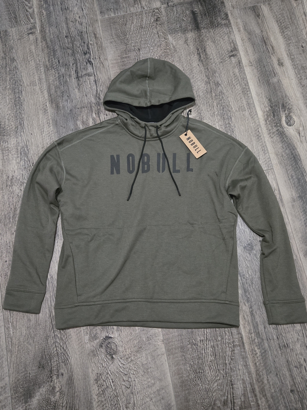NOBULL Women's Army Green Pullover Hoodie